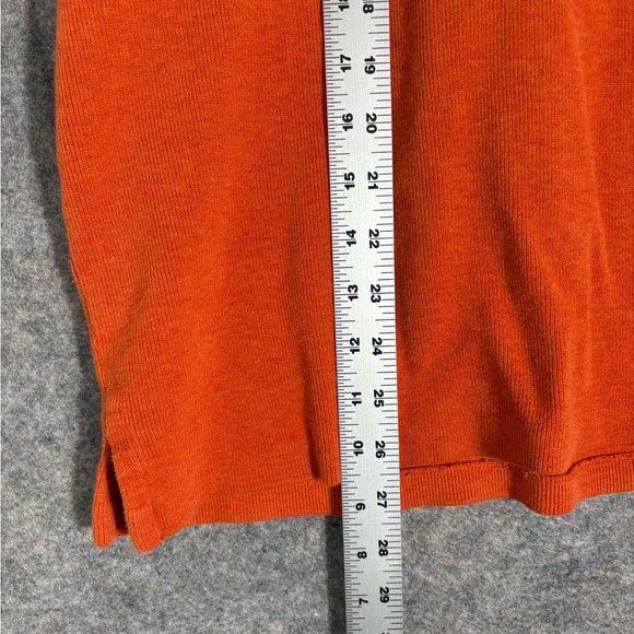 Ralph Lauren Orange Quarter-Zip Sweatshirt - Picture 7 of 11